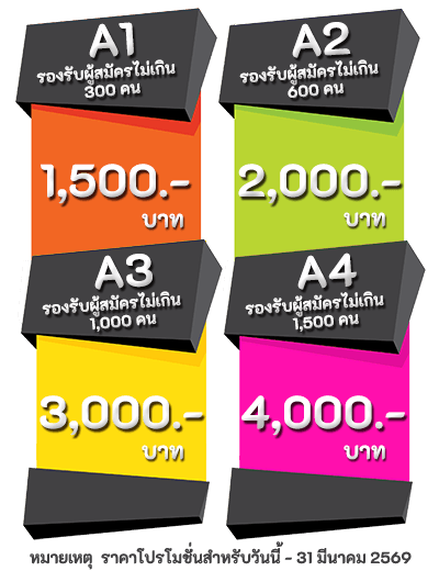 ราคาและแพ็คเกจ